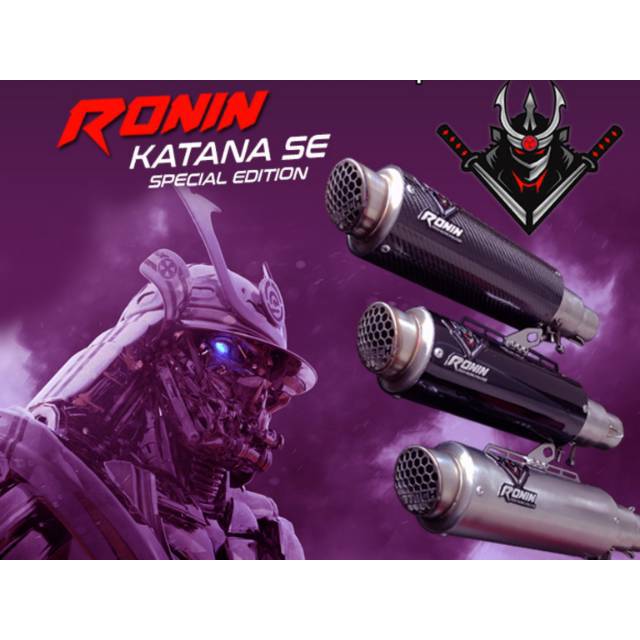 Knalpot 3Tech Ronin Katana SE 3 Suara Fullsystem 150cc
