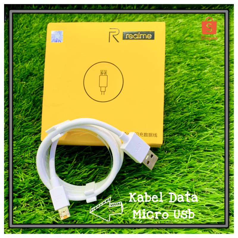 KEBAL DATA REALME VOOC MICRO USB ORIGINAL SUPPORT FAST CHARGING