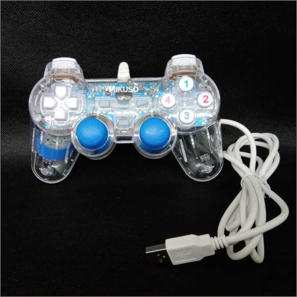 GAMEPAD MIKUSO SINGLE TRANSPARAN GP-009 GAMING