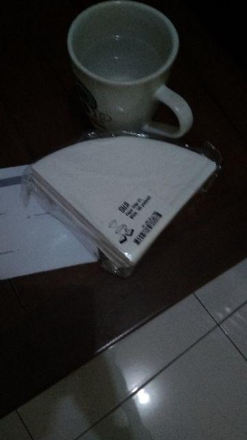 Suji Paper Filter 01, White, 100 Pcs/pack