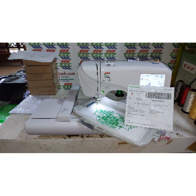 CNY E960 mesin bordir portable multifungsi