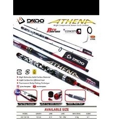 joran daido TRISula / poseidon / athena proseries bahan carbon 180cm