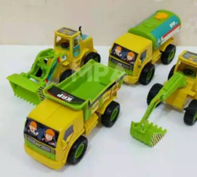 sofi.id MAINAN MOBIL ALAT BERAT ISI 4 PCS ID 28 RB