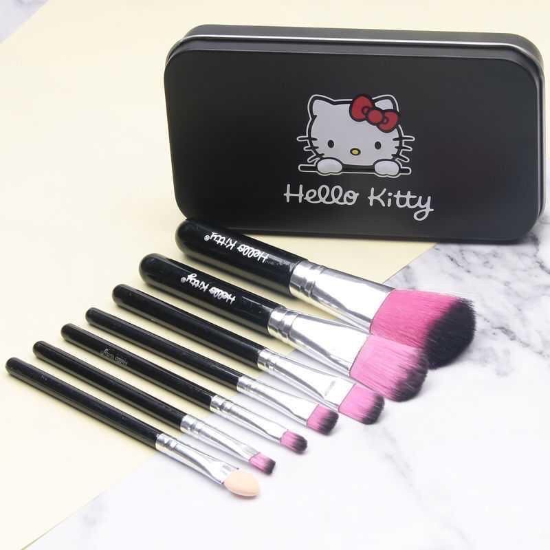 ✨NAGIHI✨ Kuas Make Up 7 in 1 Hello Kitty / Make Up Tools / Make Up Brush / Set Kuas Make Up