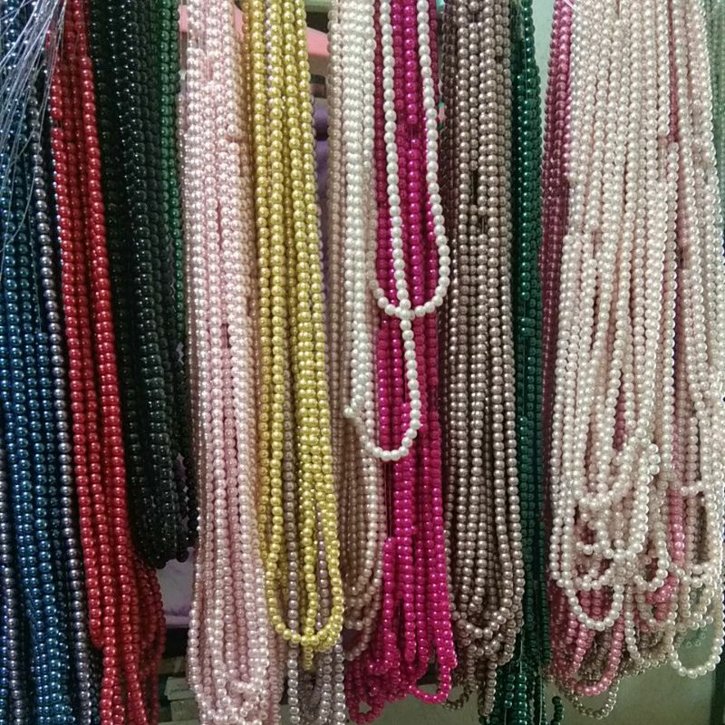 mutsin berat/mutiara sintetis berat/mutiara renceng 6mili