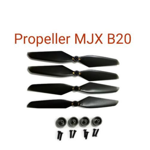 4 Buah Propeller Blade MJX B20 EIS Baling-Baling ORI Kualitas tinggi NEW READY