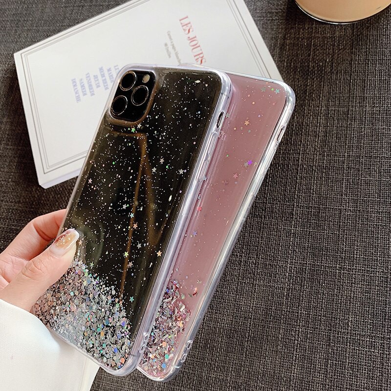 case iphone 6 6s ditambah 7 8 plus xr xs max 11 pro max Soft shell Silikon TPU Zootopia star pola gemerlapnya