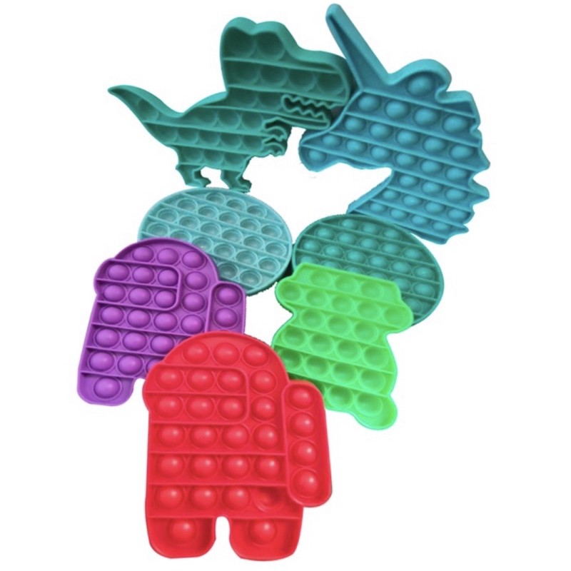 Mainan Anak Pop its Fidget Toys 01 - Fidget Push Bubble Pop It Toy - Minan Anak Pop It Toys 01