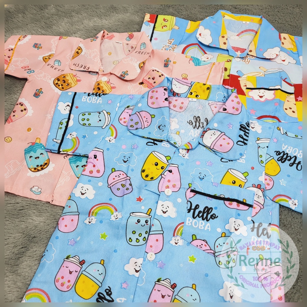 PIYAMA ANAK / PIYAMA KIDS / BAJU ANAK 1-5 TAHUN / SETELAN ANAK / (PIYAMA ANAK PART 3)