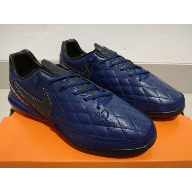 {KUALITAS TERBAIK}     Sepatu Futsal Nike Tiempo X Finale R10 Midnight Navy