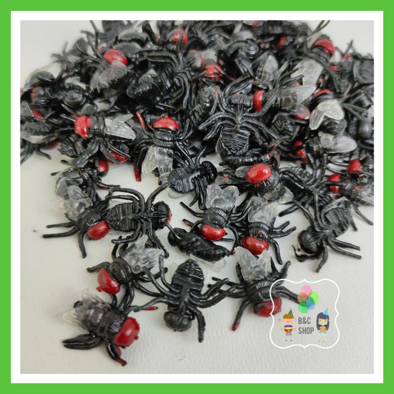 [BC Shop] Mainan Binatang Karet Lalat