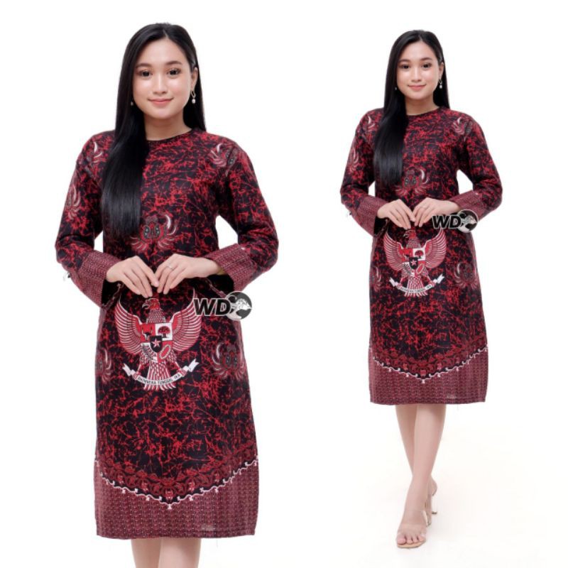 COUPLE BATIK KEMEJA TUNIK GARUDA