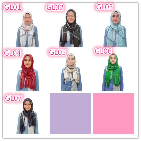 PASHMINA HIJAB Kerudung jilbab BOX MOTIF GLITER / KERUDUNG JILBAB PASHMINA [GLITER]