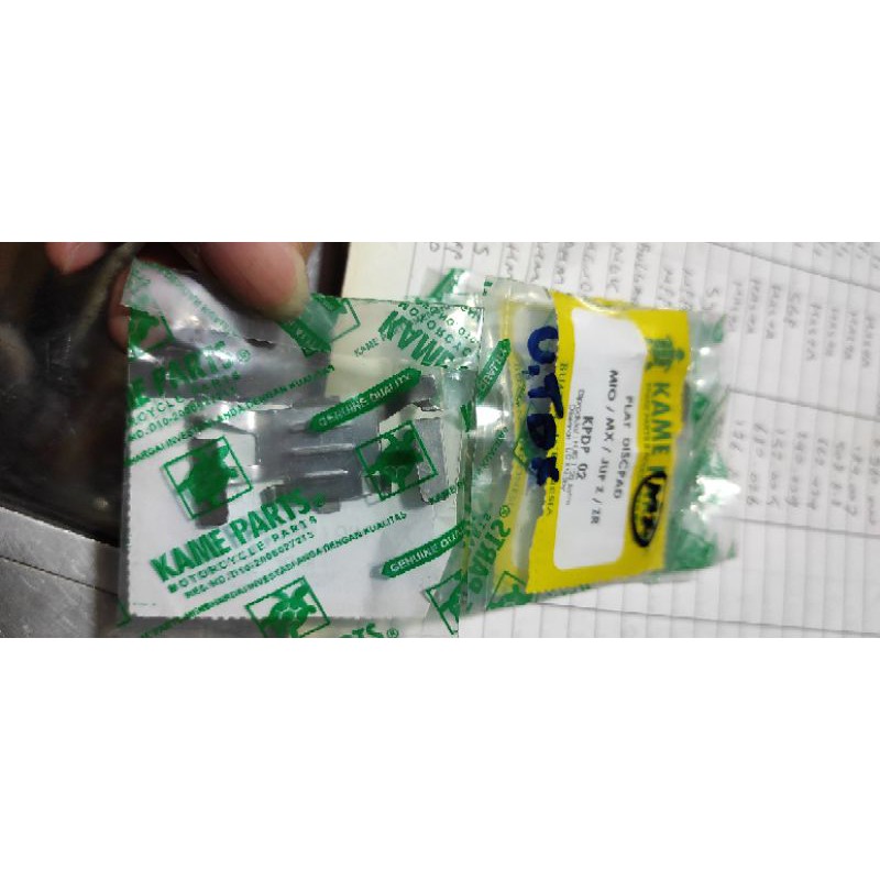 SENG PLAT KALIPER DISPAD KAMPAS REM DEPAN MIO SOUL J FINO JUPITER MX VEGA R NEW ZR
