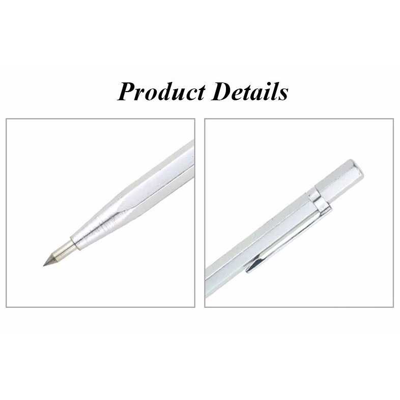 (BISA COD) RVOSTR Flexsteel Pena Ukir Metal Engraving Scriber Tungsten Carbide Tip