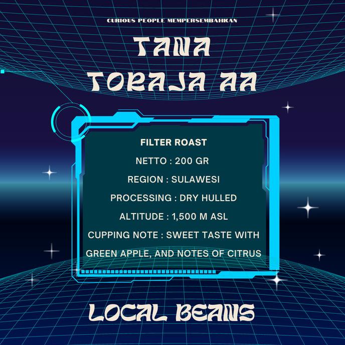 

[ COD ] Biji Kopi Arabika Manual Brew - Tana Toraja AA OBRAL Kode 739