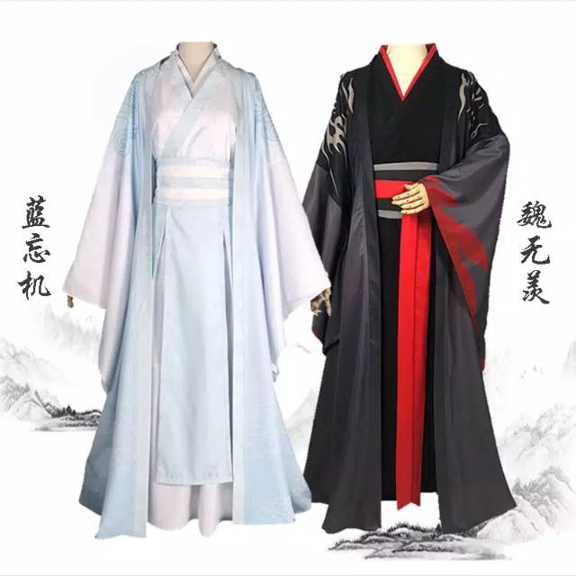 Mo Dao Zu SHI Costume Cosplay Chinese Anime Donghua Taobao Wei Wuxian Lan Wangji