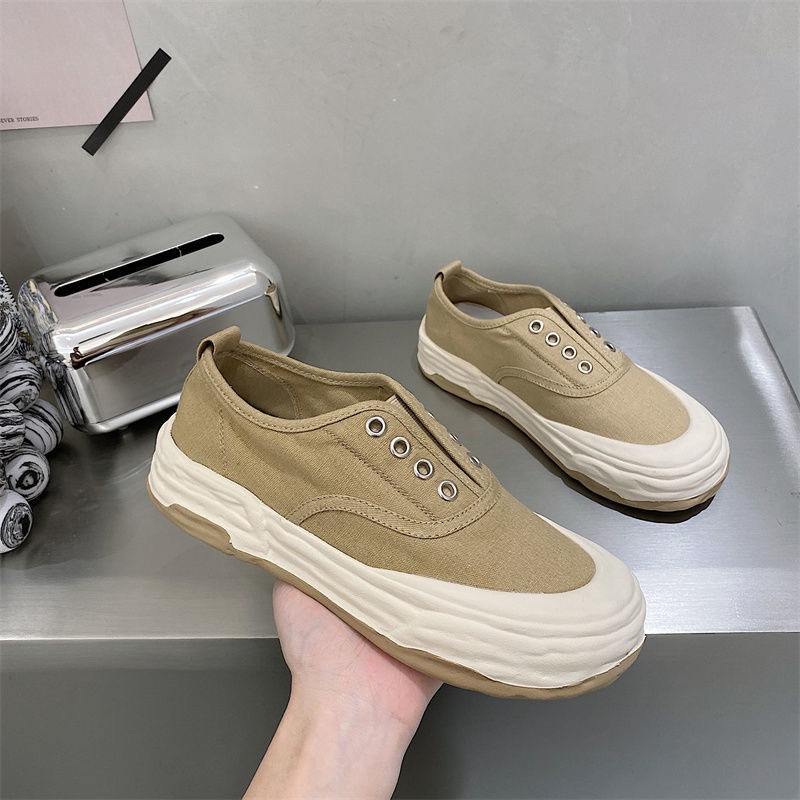 Sepatu Sneakers Kanvas Wanita Import Outsole Anti Slip Model Terbaru Kece