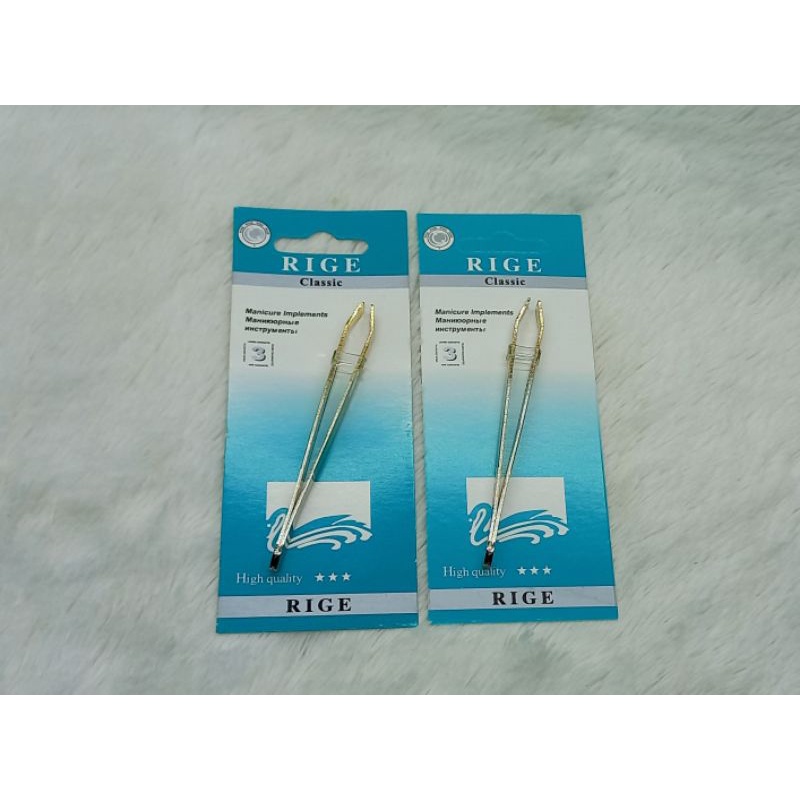 PINSET RIGE GOLD (HARGA PER PCS)