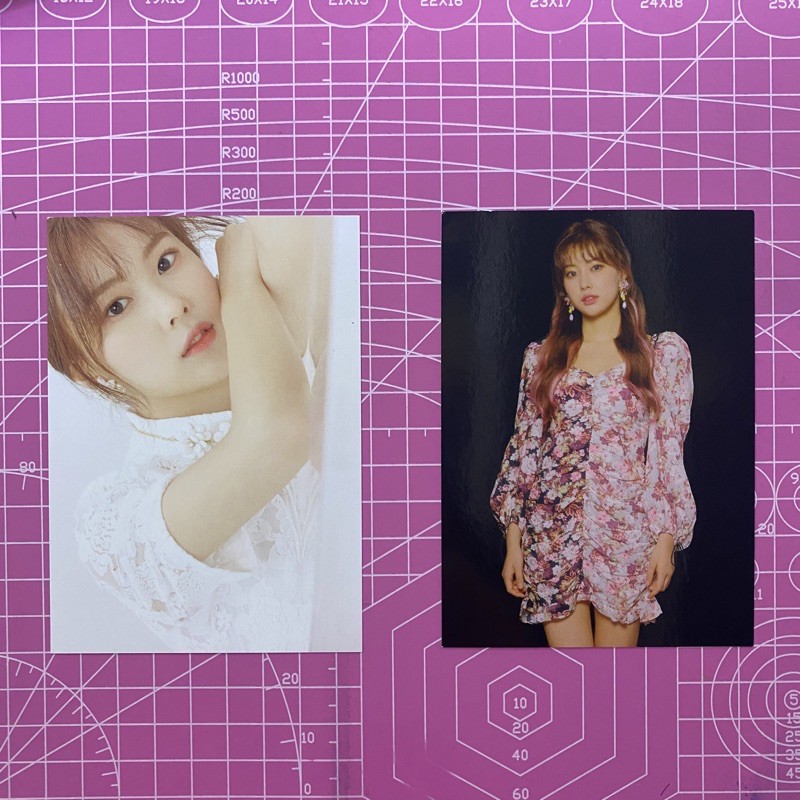 Photocard PC Hyewon Kihno Bloom*iz Bloomiz Postcard Iz*one Izone