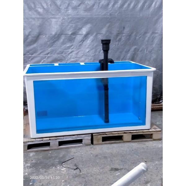 bak fiber 150x100x80 kaca tempered