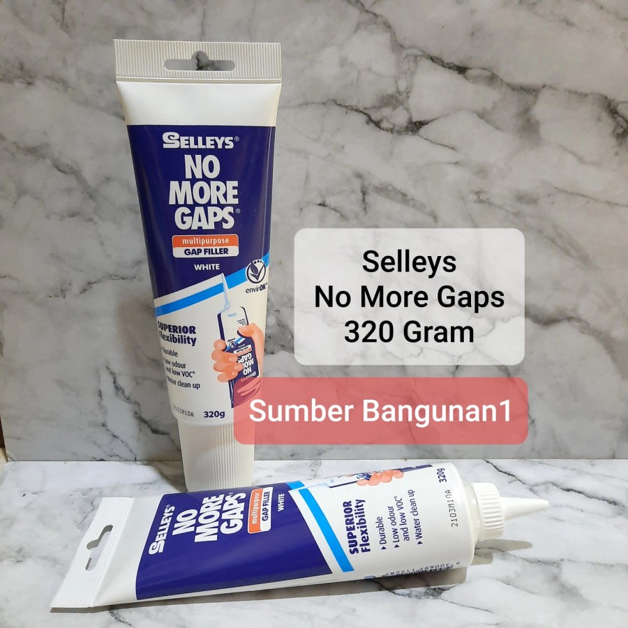 Selleys No More Gaps Tube 320 gr penutup celah retak tembok acrylic
