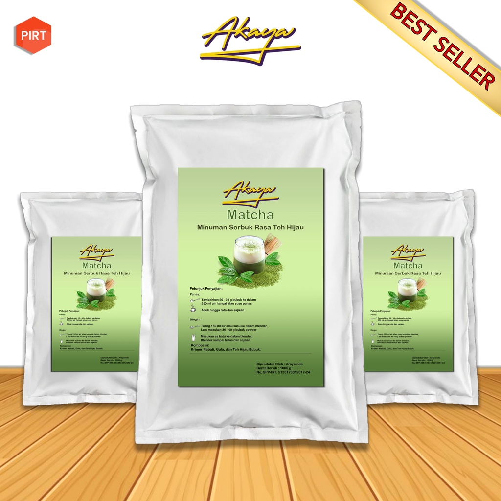 

GREEN TEA POWDER PREMIUM 500gr - Bubuk Minuman