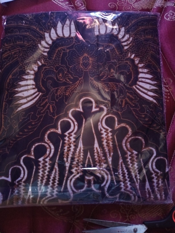 Giyandra Hitam Kemeja Batik Solo Lengan Pendek Sm Atasan Modern Premium Perwira Tumurun Klasik