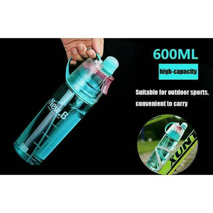 READYSTOCK!! Botol Minum Sport New B Sport Spray Drinking Botle 600ml Bpa Free