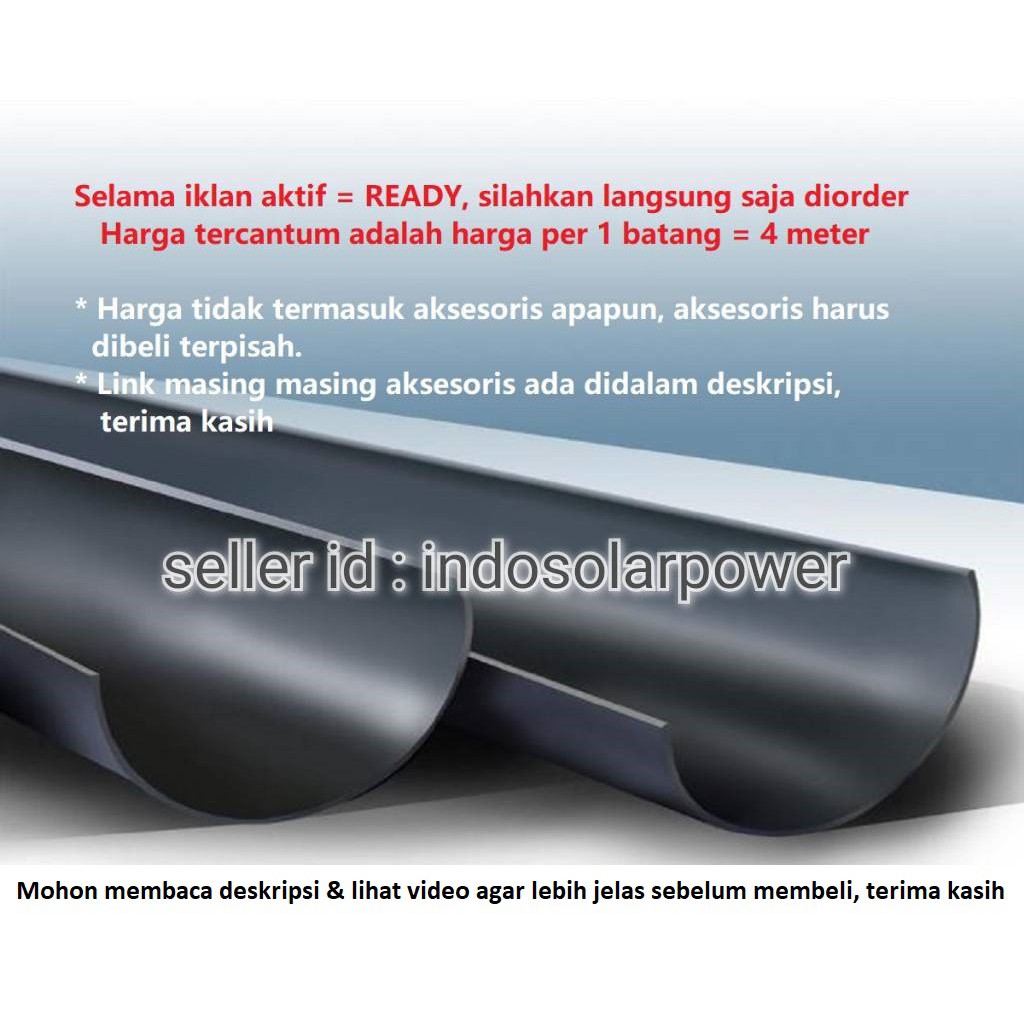 LANGGENG 8 TALANG Air PVC 8 Inch 4 meter 4m setengah 1 2 LANGGENG 8 TALANG Air PVC 8 Inch 4 meter 4m setengah 1 2