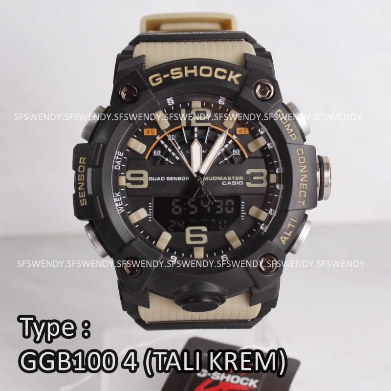 JAM TANGAN GGB100 CASIO GSHOCK TERLARIS JAM TANGAN PRIA DUALTIME ANTI AIR
