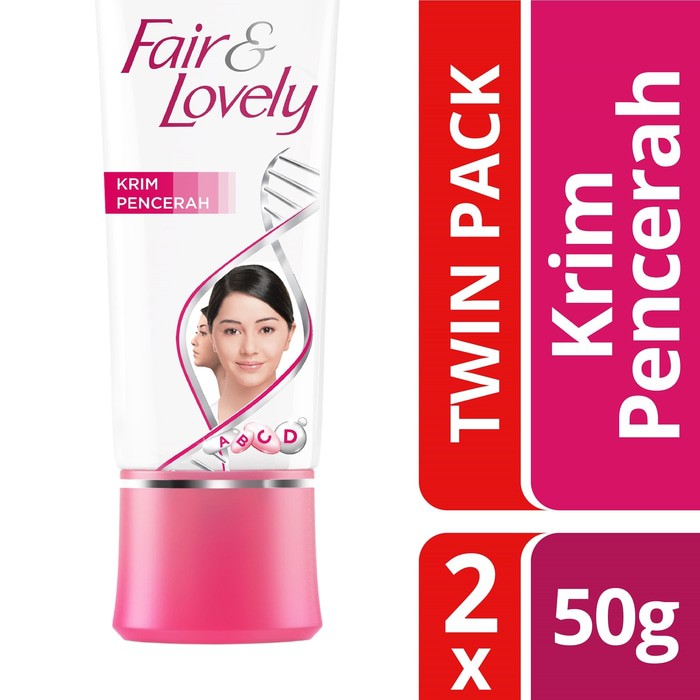 Fair & Lovely Krim Pencerah Wajah 50gr - Twin Pack Unilever