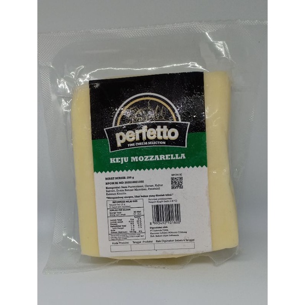 Keju Mozzarella Perfetto 250Gram