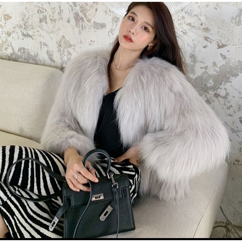 WOMEN FUR COAT BULU WANITA MUSIM DINGIN WINTER TURKI KOREA