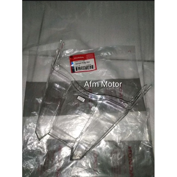 33702-KVB-T01 Mika kaca lampu stop rem belakang Honda Vario 110 Techno techno carbu Original