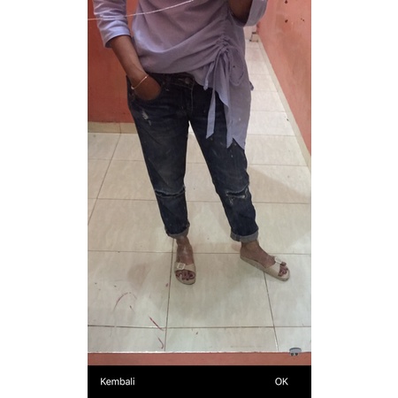 preloved celana Logo jeans RAW