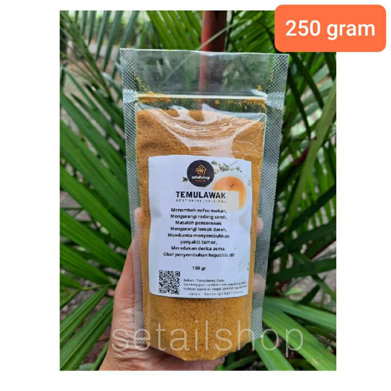 

Minuman Bubuk Temulawak 250 gram Herbal Termurah
