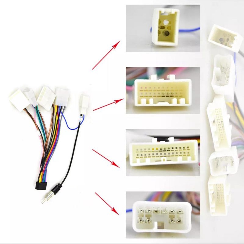 Soket DHD 7001 Skeleton SKT 8189 9" 10" Android PNP Toyota Daihatsu