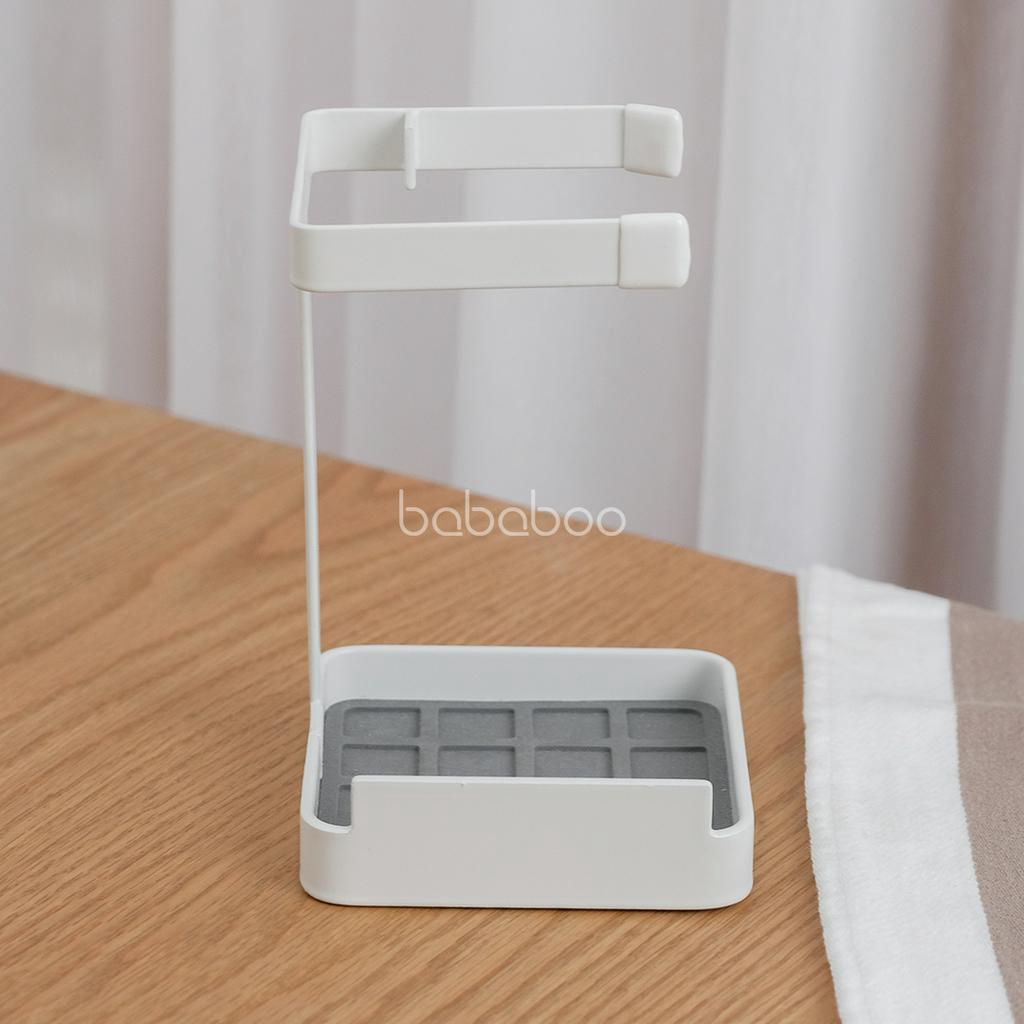 Hiro Spoon &amp; Lid Metal Holder