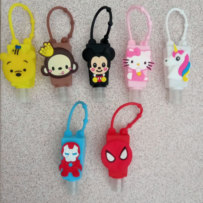 Hand Sanitizer Gel Karakter SUDAH PLUS ISI / Hand Sanitizer Gantung