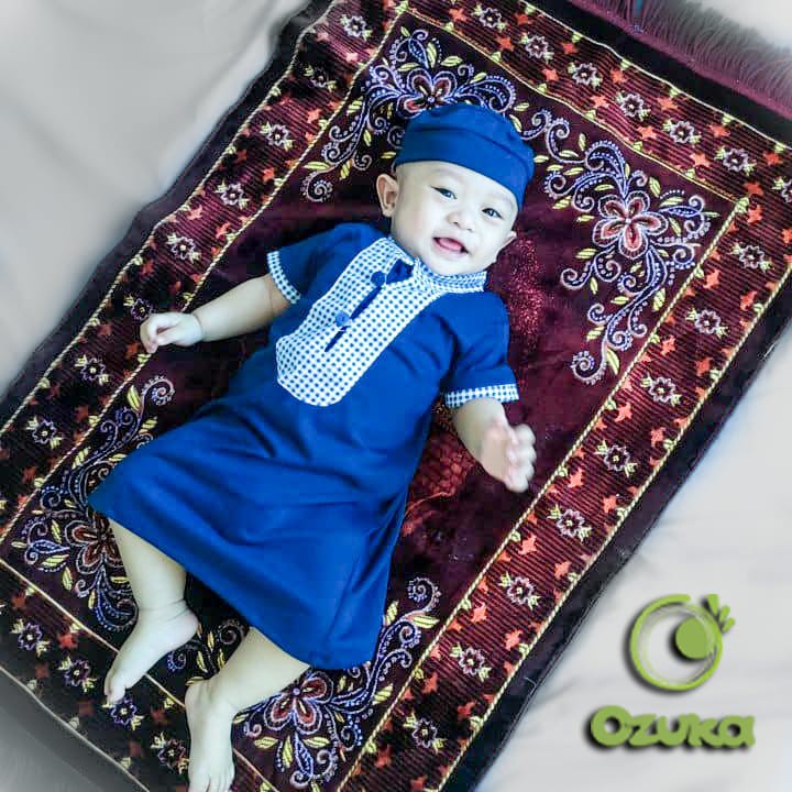 Ozuka Baju Muslim Gamis Koko Terusan Panjang Anak Bayi Laki-laki KKU-01