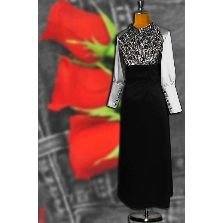 Baju Gamis Maxi Dress Muslim Long Abaya Big Size (S-6Xl)Bbw007 By Yulia Shop