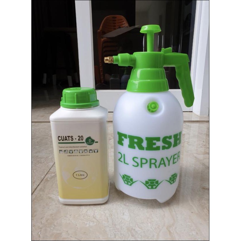 ALAT SEMPROT DESINFEKTAN 2 LITER + CAIRAN DESINFEKTAN