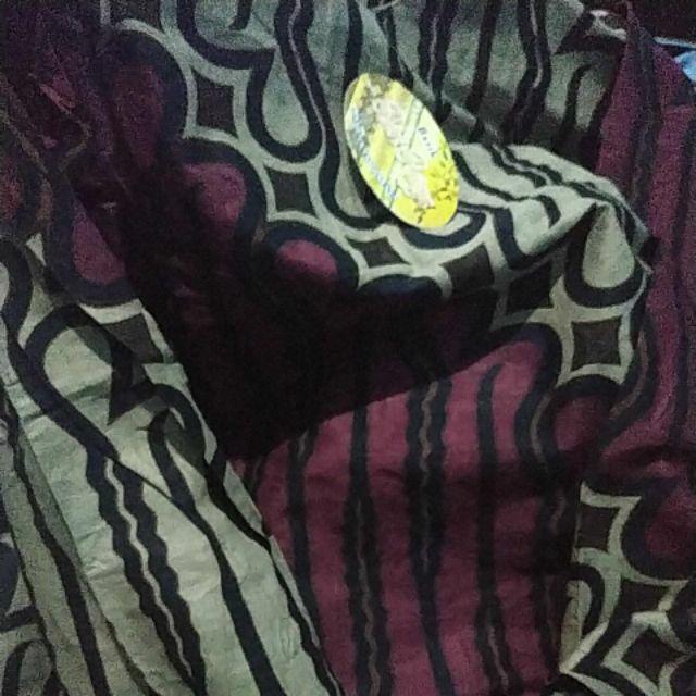 Batik Edo - Batik Tunik Monica Variasi Parang Warna Sgh 163 Seragam Pakaian Kerja Kantor