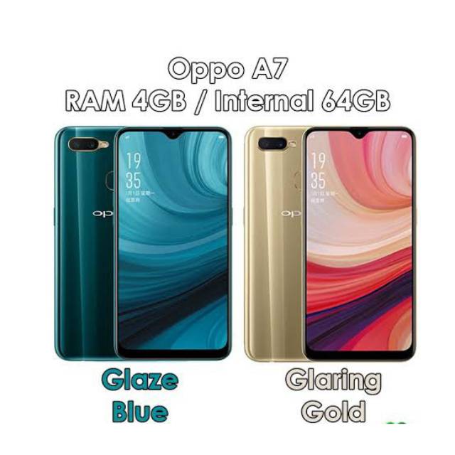 OPPO A7 RAM 4/64GB GARANSI RESMI OPPO