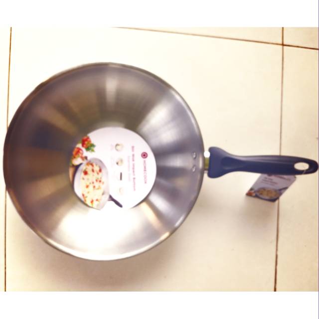 Stir wok homecook stainless steel ukuran 28