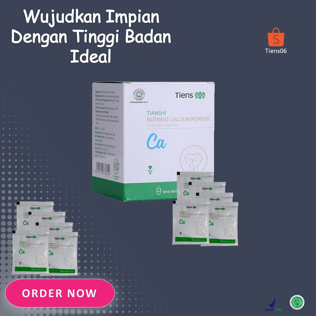 

Susu Obat Patah Tulang Susu Tinggi Badan Tiens Nutrient Calcium Powder Susu Ibu Hamil Menyusui