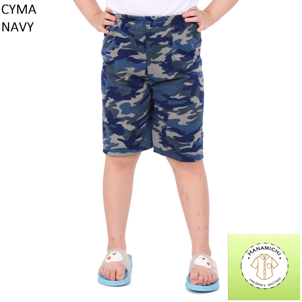 Hanamichi CYMA Celana Pendek Anak Motif Camo