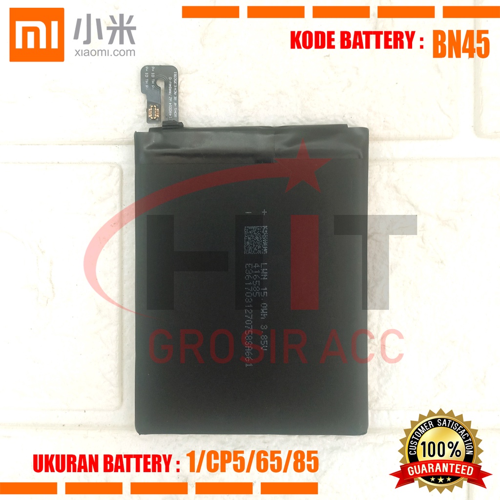Baterai Xiaomi Original BN45 Redmi Note 5 pro / Batttery Xiaomi Redmi Note 5