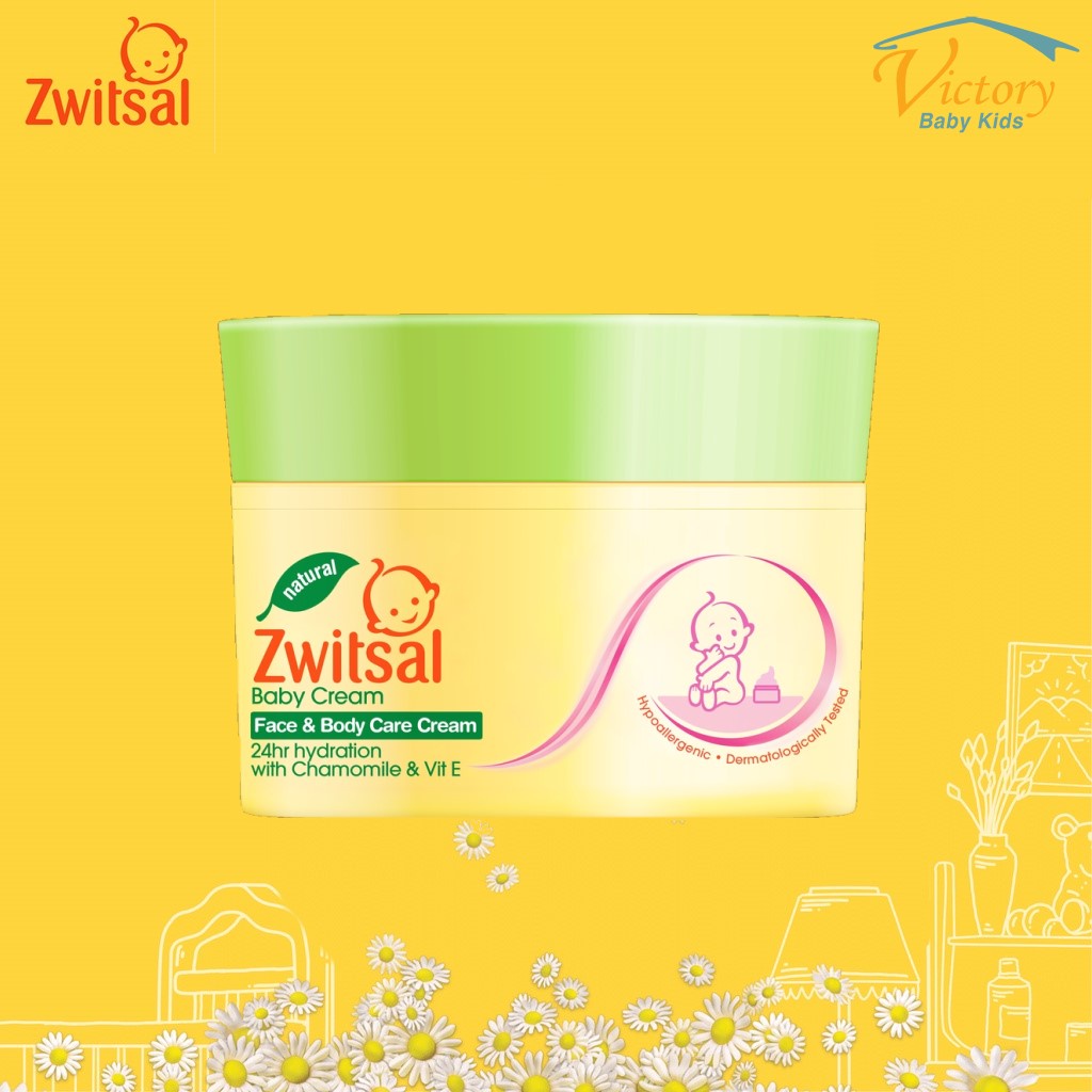 Zwitsal Baby Face &amp; Body Care Cream 50Gr - Krim Bayi